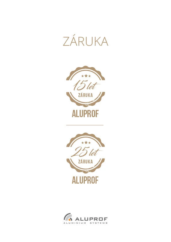 ALUPROF prodlužuje záruční doby svých výrobků